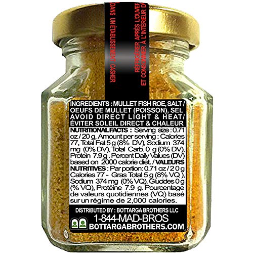 Finest Imported Sardinian Grated Bottarga