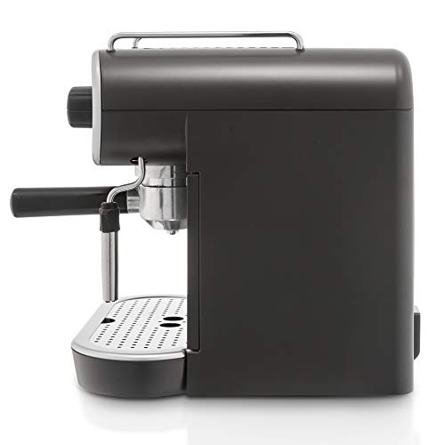Gaggia Carezza De Luxe Espresso Machine, Silver, Italian-made