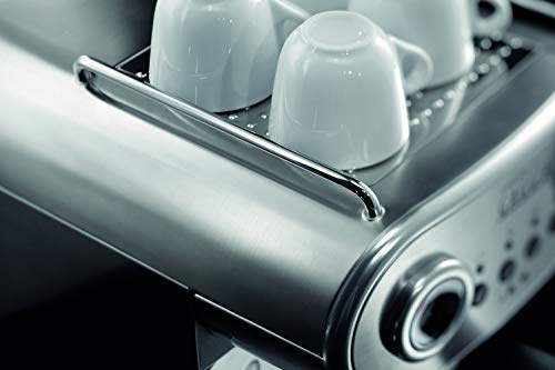 Gaggia Carezza De Luxe Espresso Machine, Silver, Italian-made
