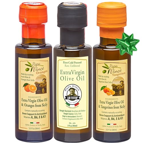 Papa Vince olive oil - Olives, Tangerine, Orange