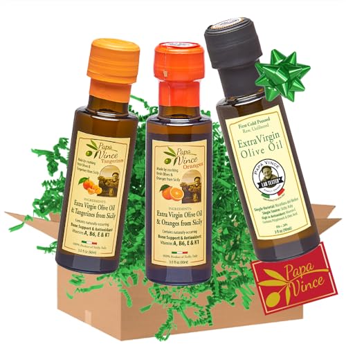 Papa Vince olive oil - Olives, Tangerine, Orange