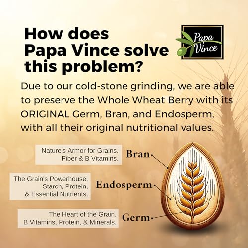 Papa Vince whole wheat pasta - Ancient grains from Sicily