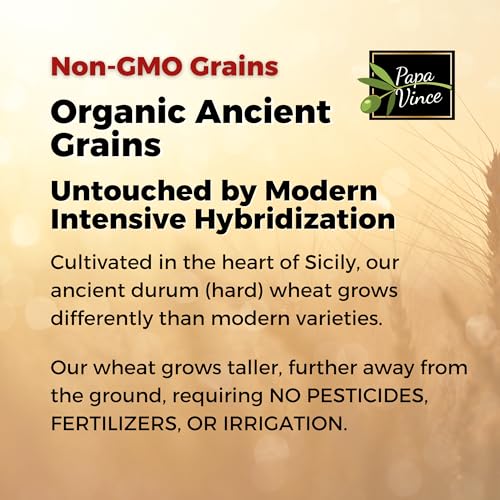 Papa Vince Non Enriched Ancient Grain Pasta from Sicily