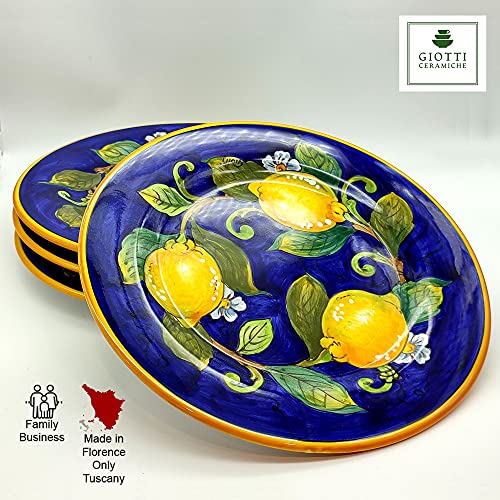 Hand Painted Italian Ceramic Dinnerware Set - Service for 4