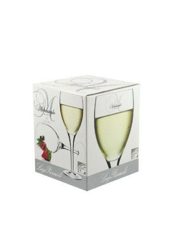 Set of 4 Luigi Bormioli Michelangelo Wine Glasses