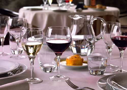 Set of 4 Luigi Bormioli Michelangelo Wine Glasses