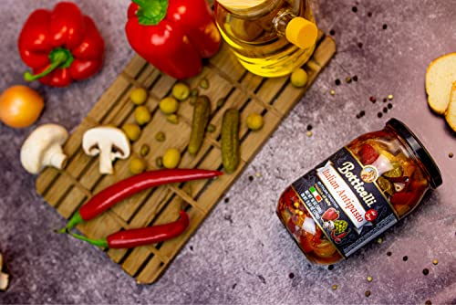 Botticelli Hot Antipasto, 18oz (Pack of 2) - Spicy Italian