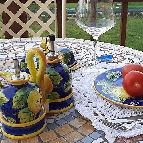 Hand Painted Italian Ceramic Dinnerware Set - Service for 4
