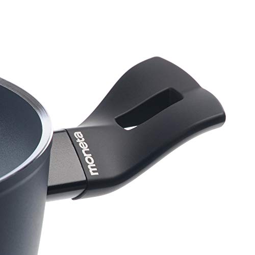 Italian Aluminium Pots & Pans Set, Grey