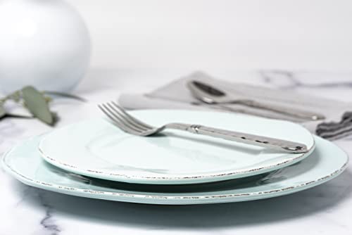 Vietri Lastra Aqua Dinnerware Set - 4-Pc Place Setting