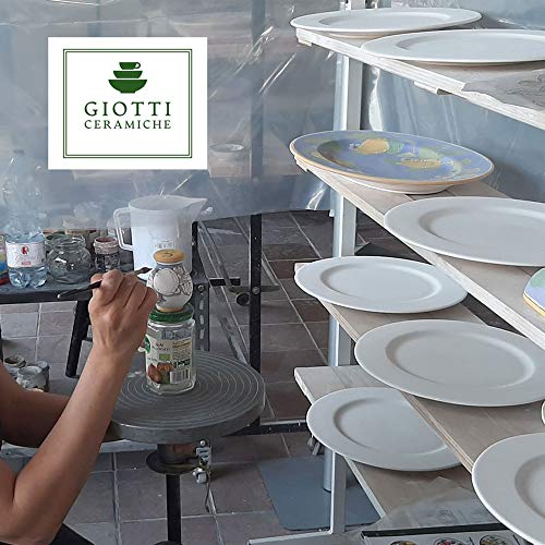 Tuscany Hand-Painted Ceramic Dinnerware Set - Made in Italy