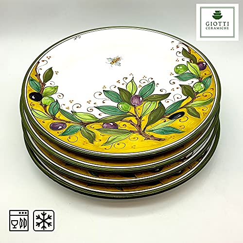 Handpainted Italian Ceramic Dinnerware Set - Tuscan Pottery