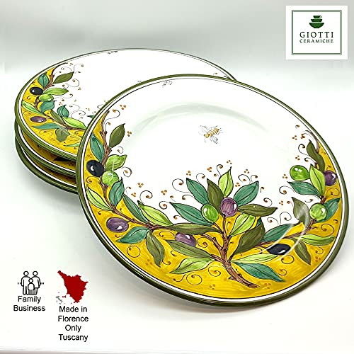 Handpainted Italian Ceramic Dinnerware Set - Tuscan Pottery