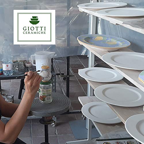 Hand-painted Italian ceramic dinnerware set - Tuscany pottery