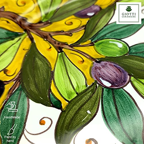 Handpainted Italian Ceramic Dinnerware Set - Tuscan Pottery