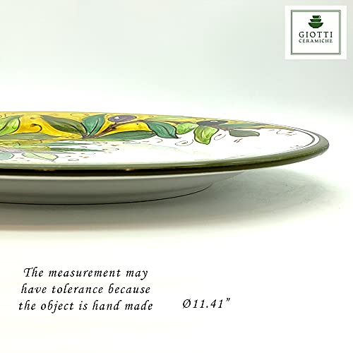 Handpainted Italian Ceramic Dinnerware Set - Tuscan Pottery