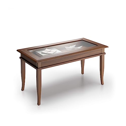 Mobili Fiver Classico Coffee Table in Walnut, Italian-made