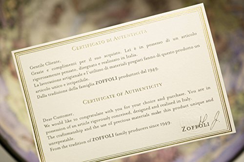 Italian Ivory Globe Bar with Certificate of Authenticity