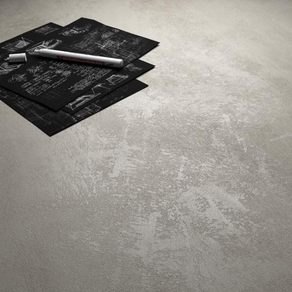 Mobili Fiver Concrete Effect Extendable Dining Table, Grey