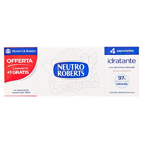 Neutro Roberts Hydrating Bar Soap 100g - 4 bars