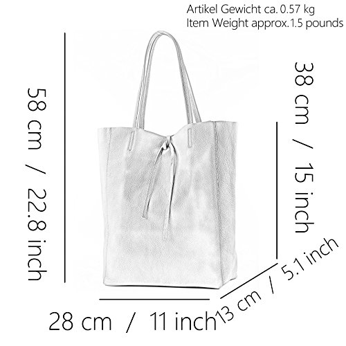 modamoda de - T163 - Large Italian Shopper Bag