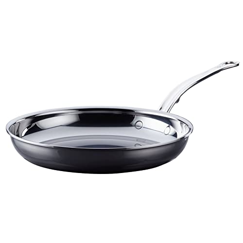 Titanium Stainless Steel 11-Inch Frying Pan, Made in Italy