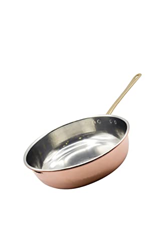 Handmade Pure Copper Chef Pan - Italian Made
