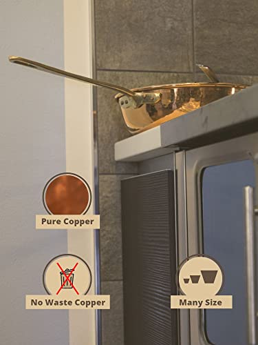 Handmade Pure Copper Chef Pan - Italian Made