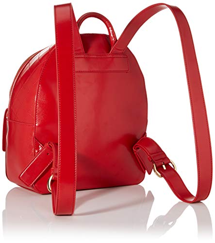 Red Love Moschino Unisex Backpack Bag - 31x12x30cm