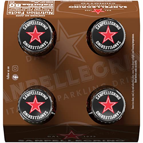 Sanpellegrino Chinotto Sparkling Citrus Drink, 4-Pack 6.75oz