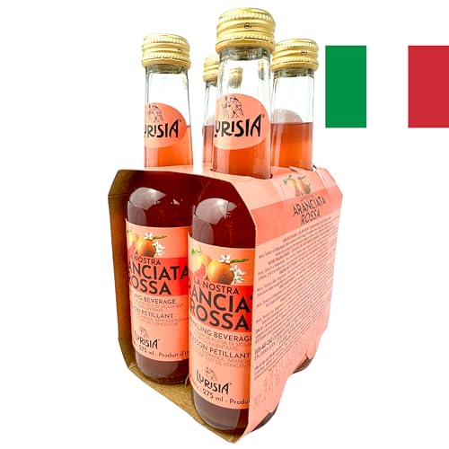 Lurisia Aranciata Rossa Blood Orange Italian Soda Bundle