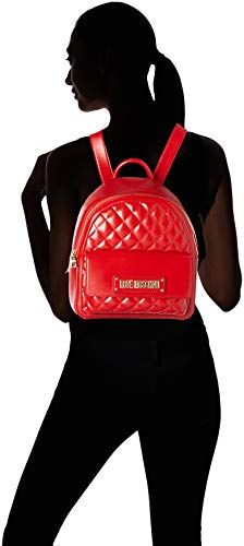 Red Love Moschino Unisex Backpack Bag - 31x12x30cm