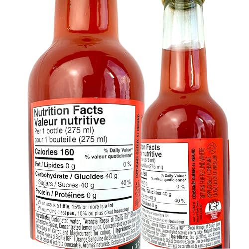 Lurisia Aranciata Rossa Blood Orange Italian Soda Bundle