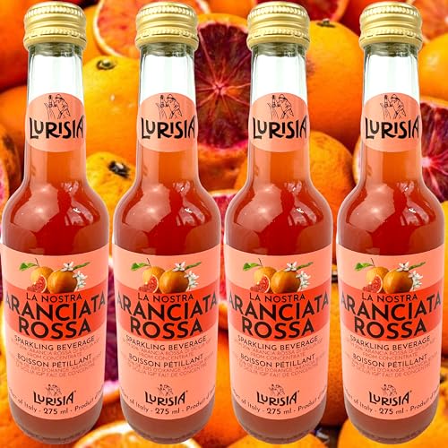 Lurisia Aranciata Rossa Blood Orange Italian Soda Bundle