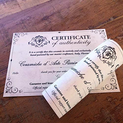 Hand Painted Italian Ceramic Pottery Set - Tuscan