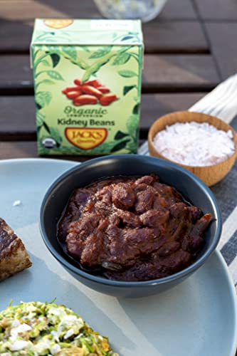 Jack's | Fagioli di alta qualità 380g | Ricchi di proteine e fibre, cuore sano | (Confezione da 8)