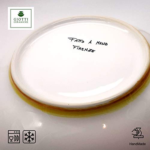 Hand Painted Tuscan Ceramic Kitchen Bowl - Made in Italy