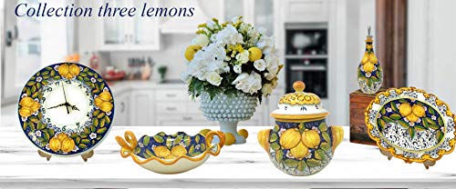 CERAMICHE D'ARTE PARRINI - Italian Hand-Painted Pottery Tray