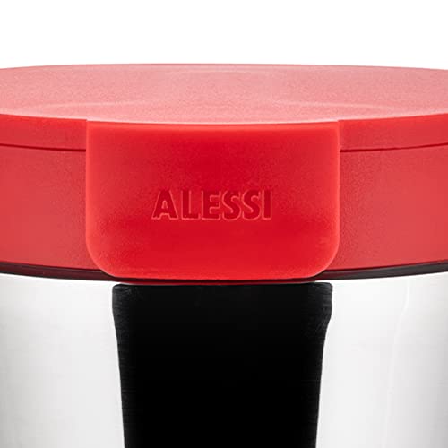 Alessi Caffa Double Wall Travel Mug - Red