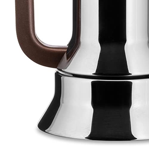 Alessi 9090/1 - Italian Stainless Steel Espresso Maker