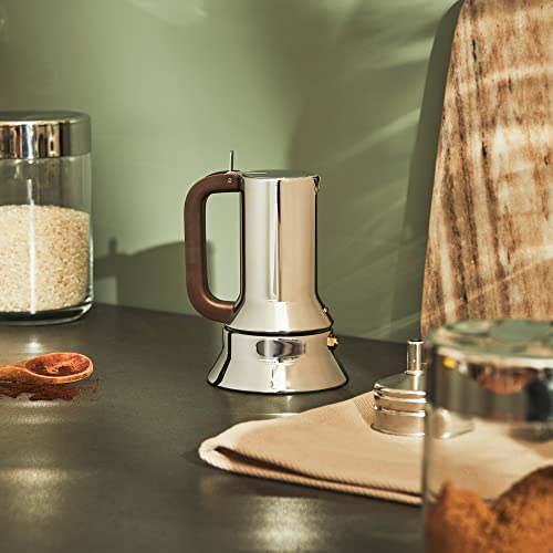 Alessi 9090/1 - Italian Stainless Steel Espresso Maker