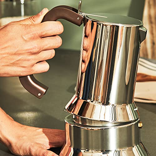 Alessi 9090/1 - Italian Stainless Steel Espresso Maker