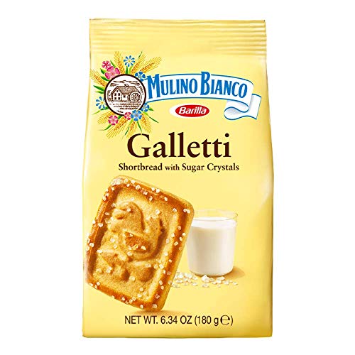 Pack of 4 Mulino Bianco Galletti Cookies