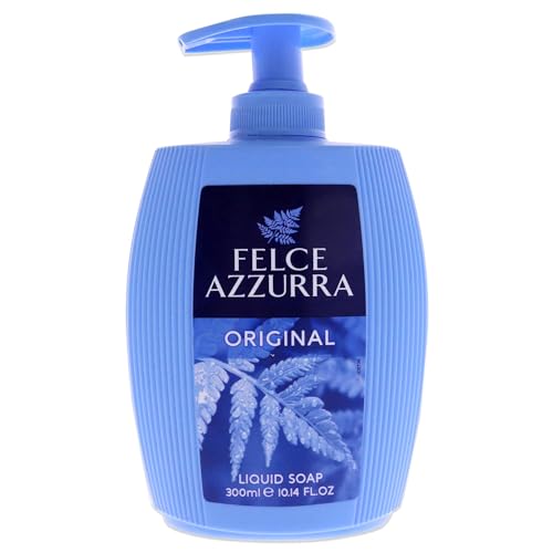 Felce Azzurra Original - The Timeless Essence Liquid Soap - Exclusive And Moisturising Formula - Gently Cleanses Skin - Respects Its Natural Balance - Makes It Suitable For Hands And Face - 10.14 Oz