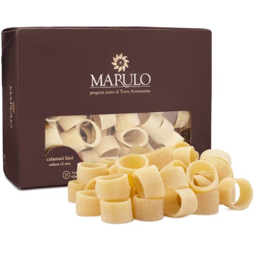 Marulo Calamarata Pasta, Italian Bronze Cut Gourmet 500g