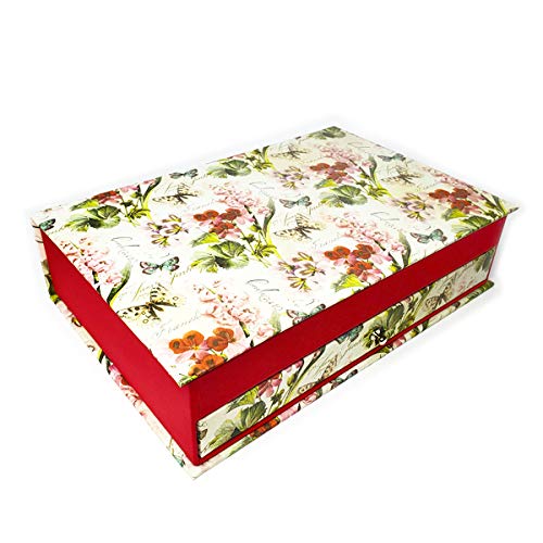 Italian Stationery Set in Keepsake Desktop Box By Kartos - Romantica