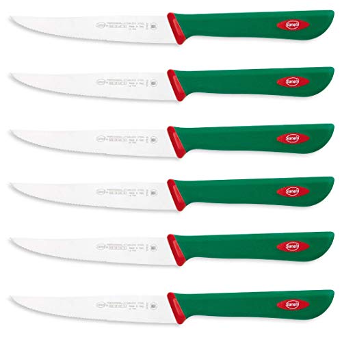 Sanelli 6 Piece Professional Line Steak Knife Set