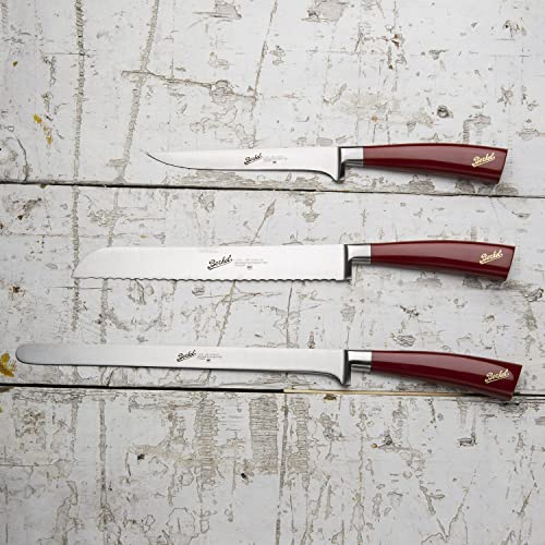 Berkel Elegance Ham, Red 3-Piece Knife Set