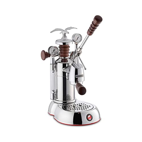 Esperto "Abile" Espresso Machine, Chrome, La PavoniDECREFLa Pavoni ESPAB-16 Esperto "Abile" Espresso Machine, Chrome, 16 Cups Capacity, Larger 38 Ounce Boilers with Mounted Pressure Gauge