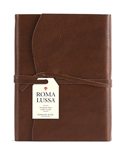 Cavallini Roma Lussa Chocolate Journals 6 x 8